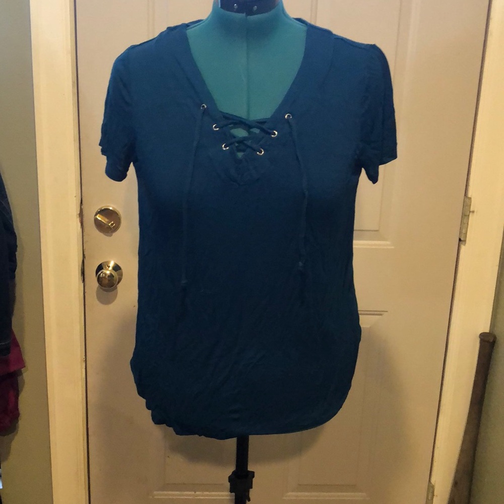Blue t-shirt